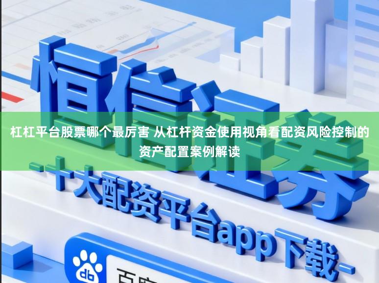 杠杠平台股票哪个最厉害 从杠杆资金使用视角看配资风险控制的资产配置案例解读