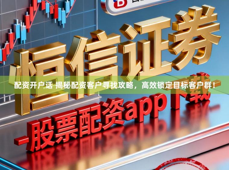 配资开户话 揭秘配资客户寻找攻略，高效锁定目标客户群！